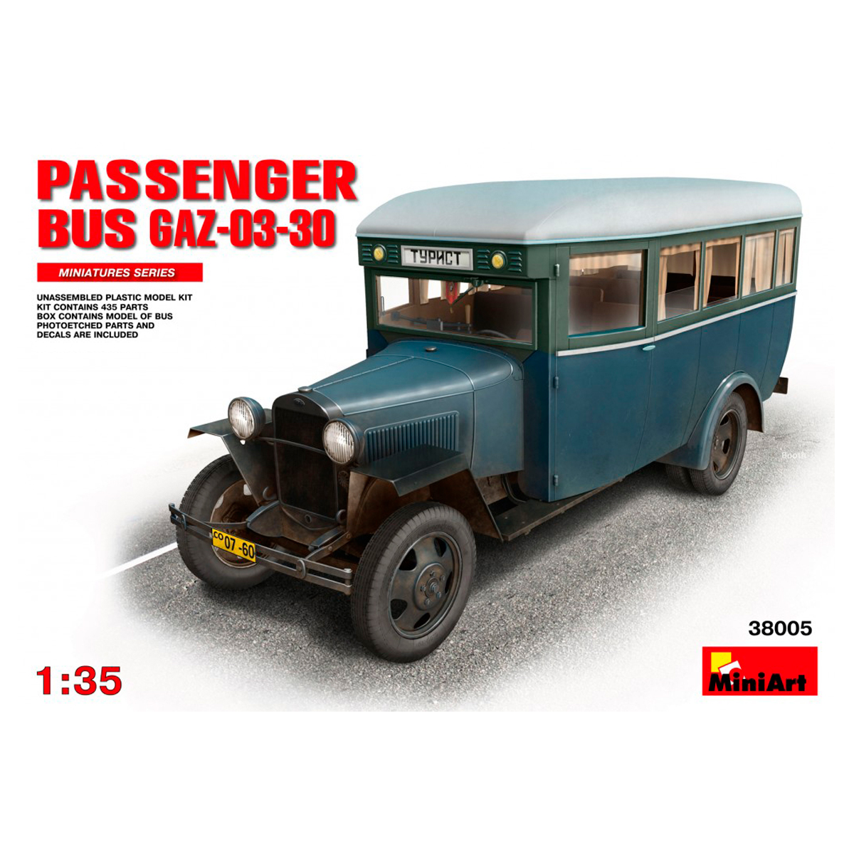 1/35 Passenger Bus GAZ-03-30