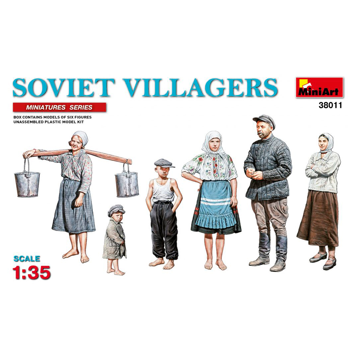 1/35 Soviet Villagers