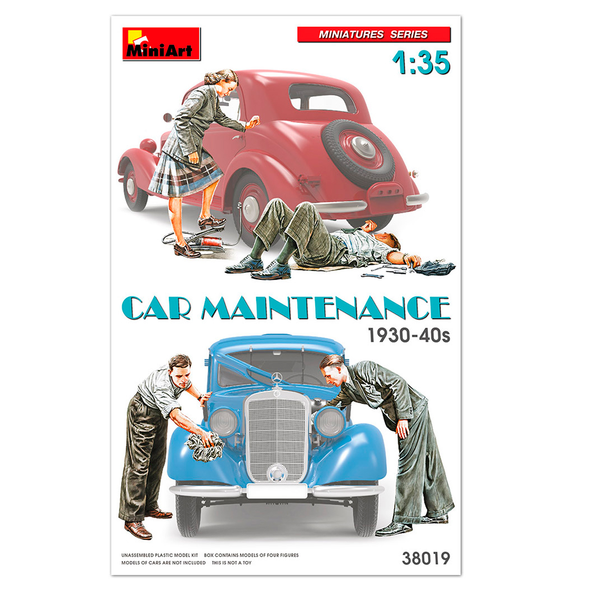 1/35 Car Maintenance  1930-40s