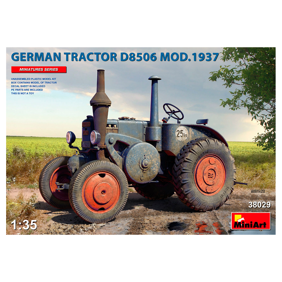 1/35 German Tractor D8506 Mod. 1937