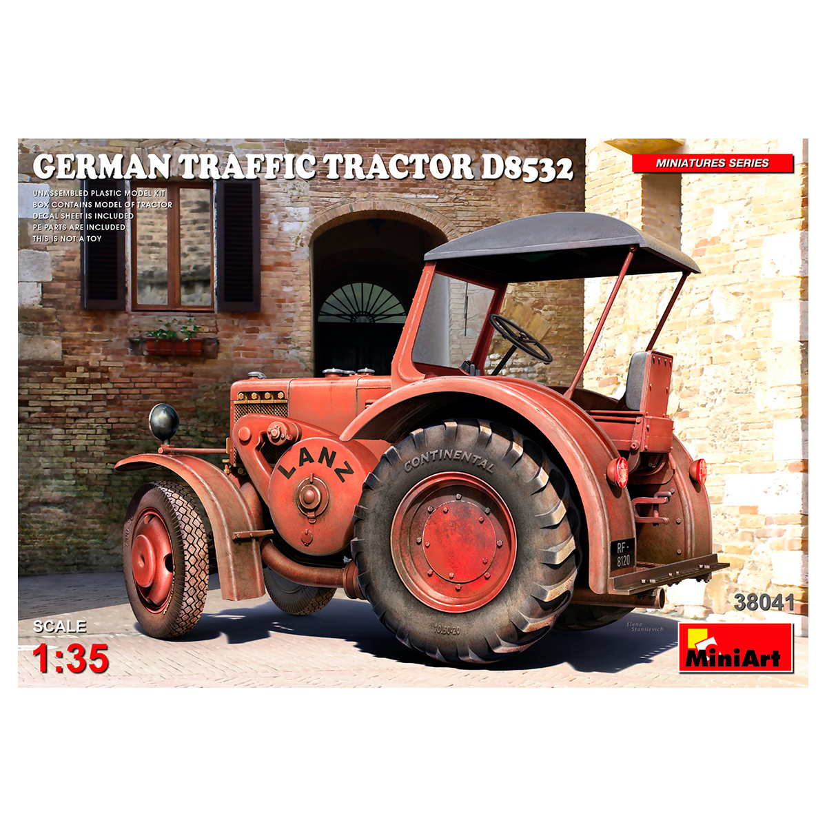 1/35 German Traffic Tractor D8532