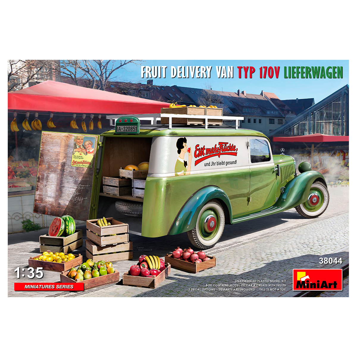 1/35 FRUIT DELIVERY VAN TYP 170V LIEFERWAGEN