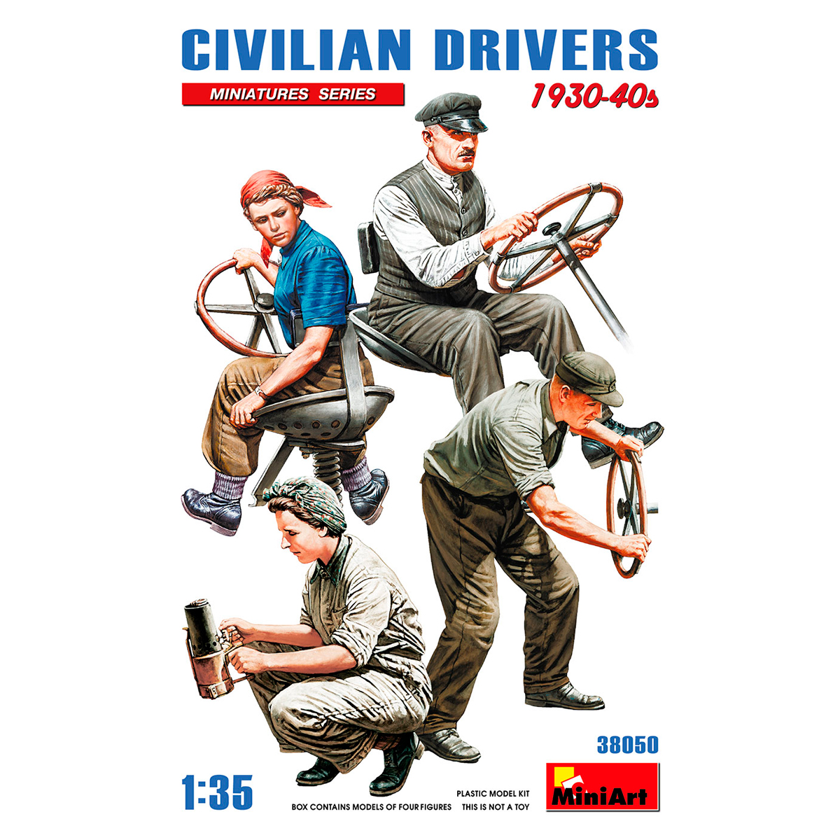 1/35 Civilian Drivers 1930-40s