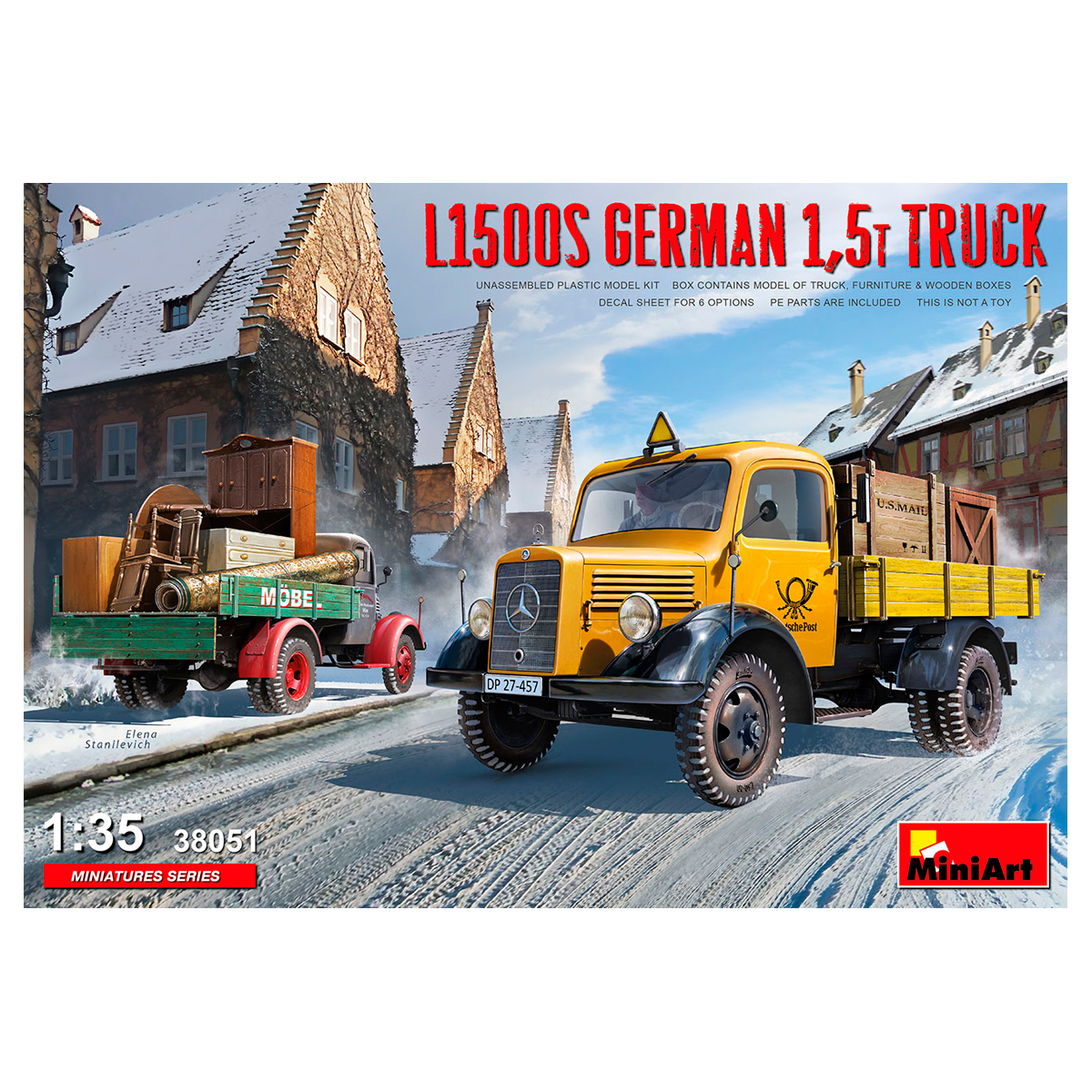 1/35 L1500S German 1,5t Truck