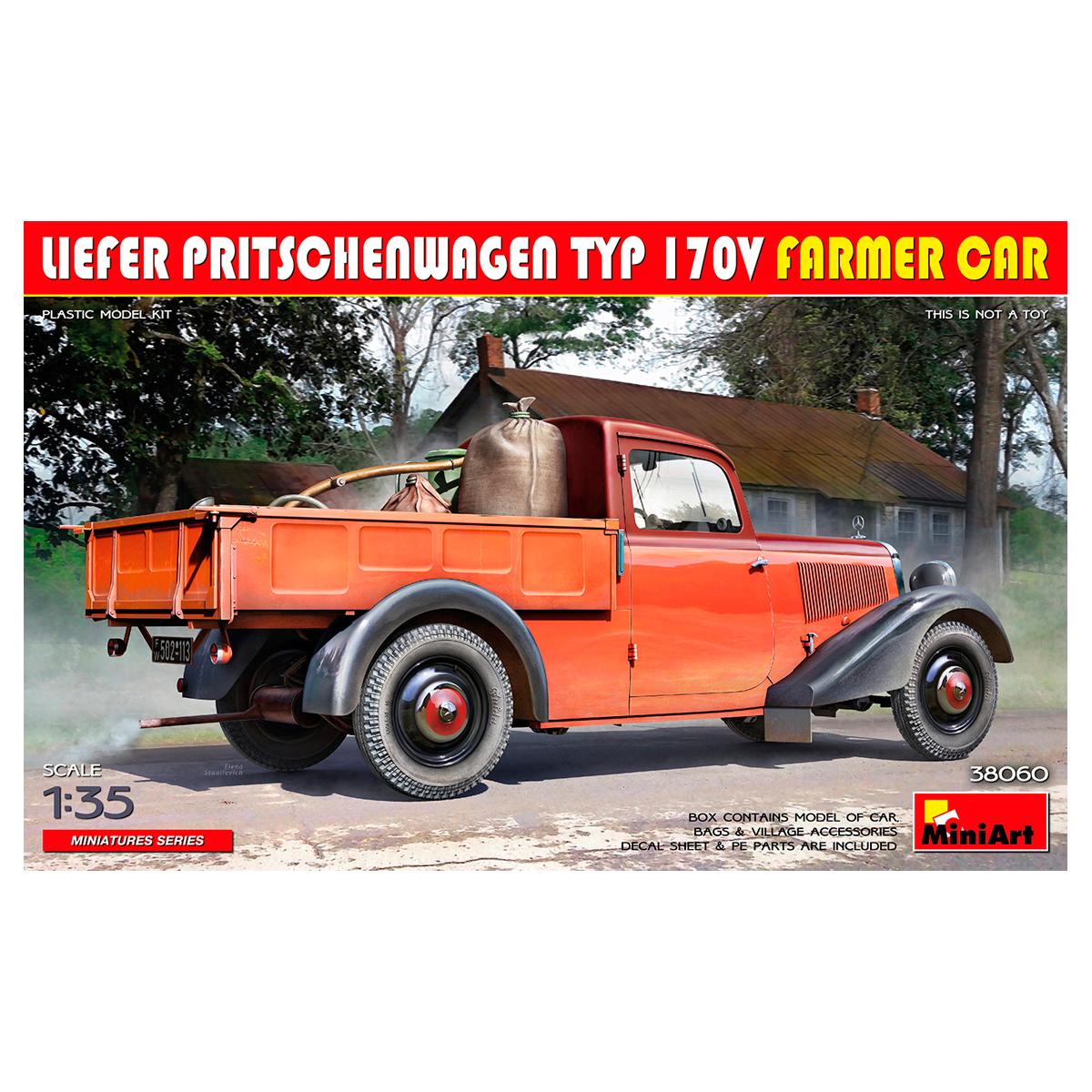 1/35 Liefer Pritschenwagen Typ 170V Farmer Car