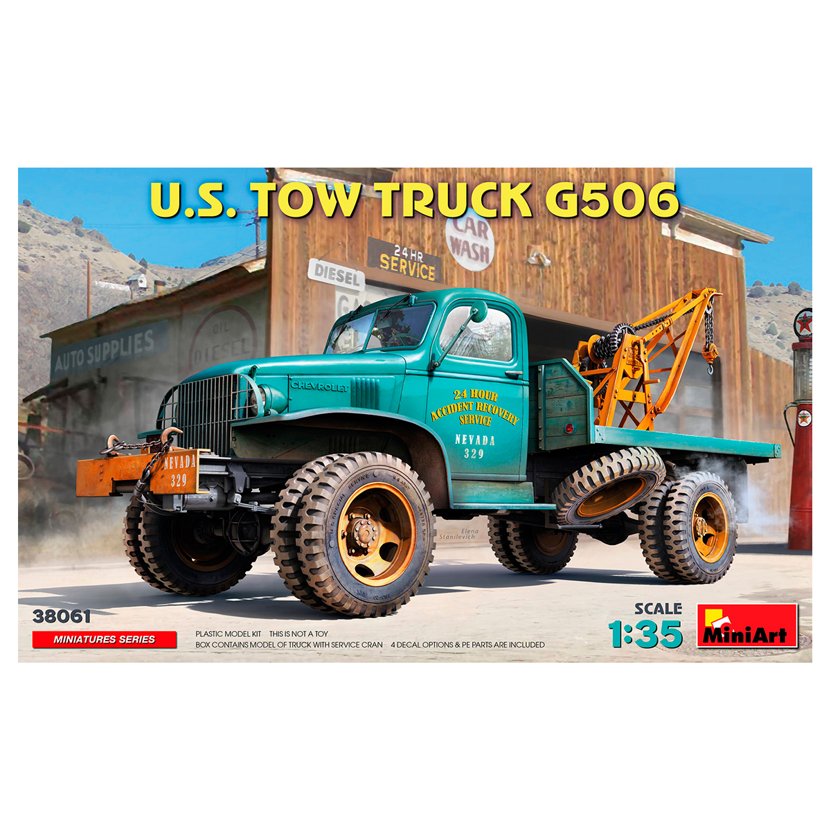 1/35 U.S. Tow Truck G506