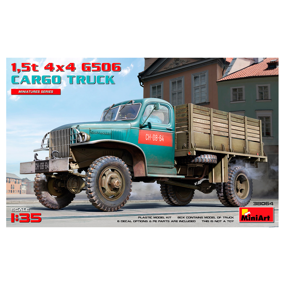 1/35 1,5t 4×4 G506 Cargo Truck