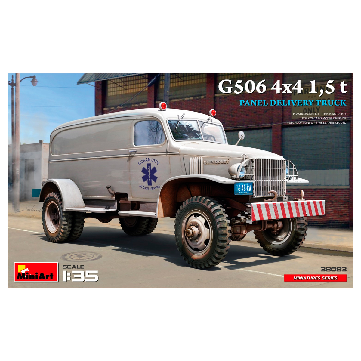 1/35 G506 4×4 1,5 t Panel Delivery Truck