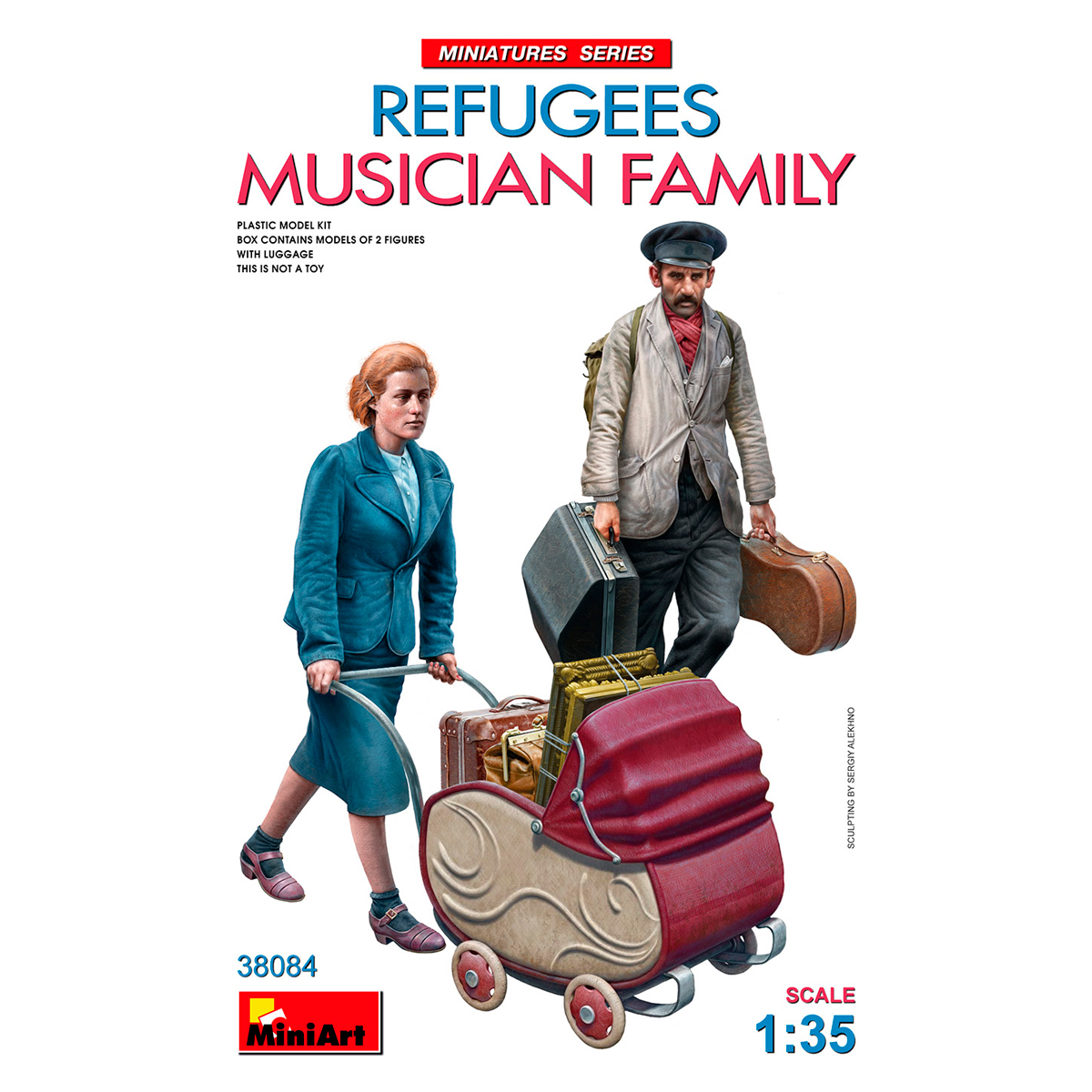 1/35 Refugees. Musician Family