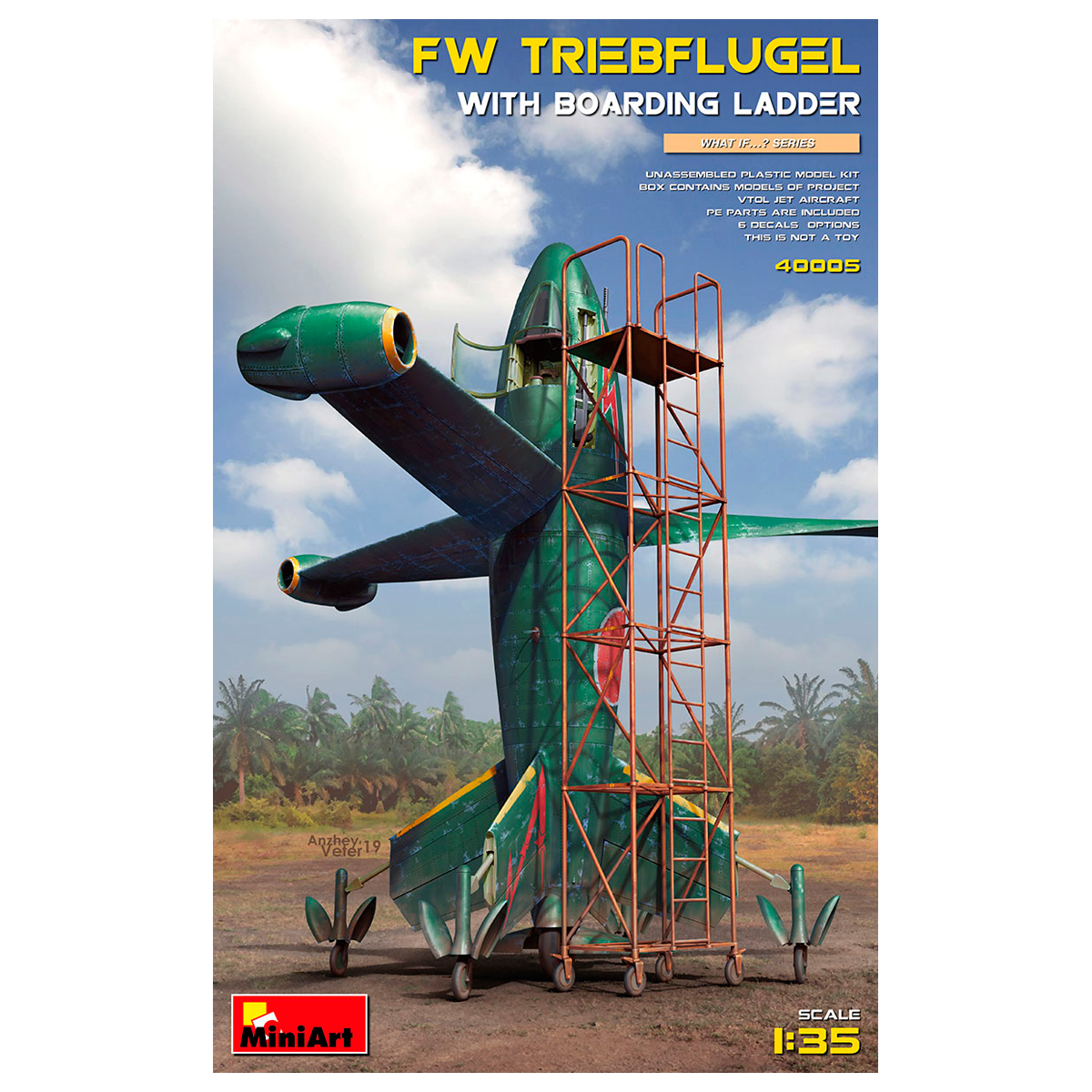 1/35 Focke Wulf Triebflugel with Boarding Ladder