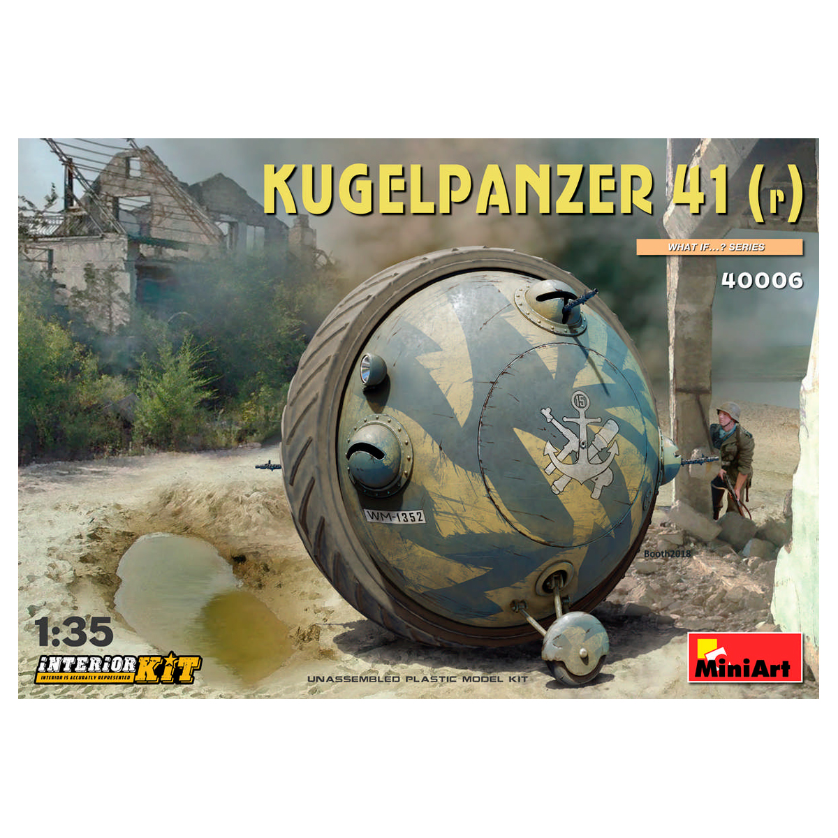 1/35 Kugelpanzer 41( r ). Interior Kit