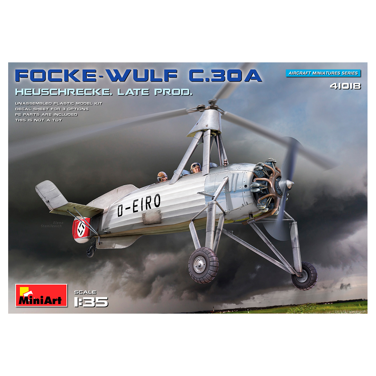 1/35 Focke-Wulf FW C.30A Heuschrecke. Late Prod