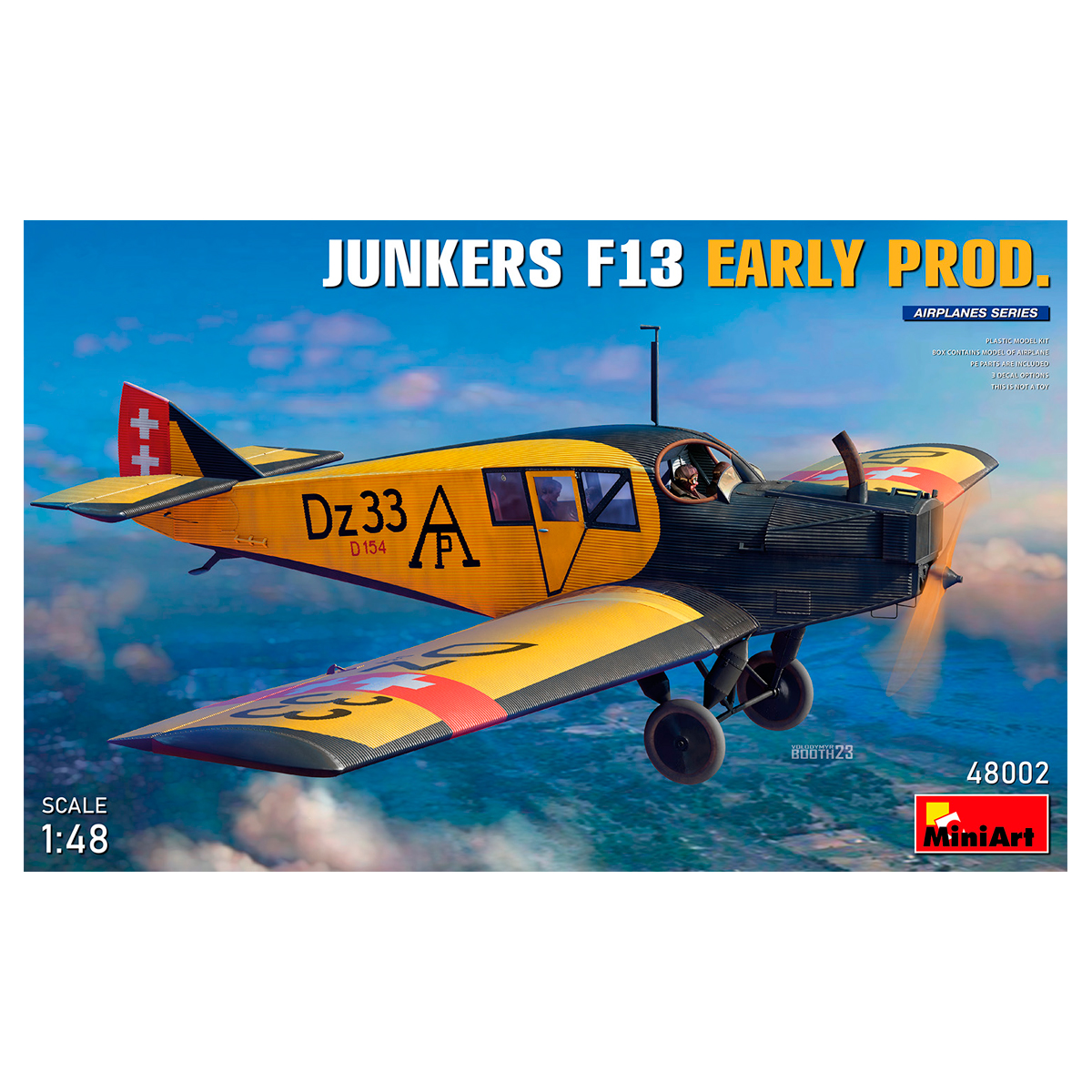 1/48 Junkers F13. Early Prod