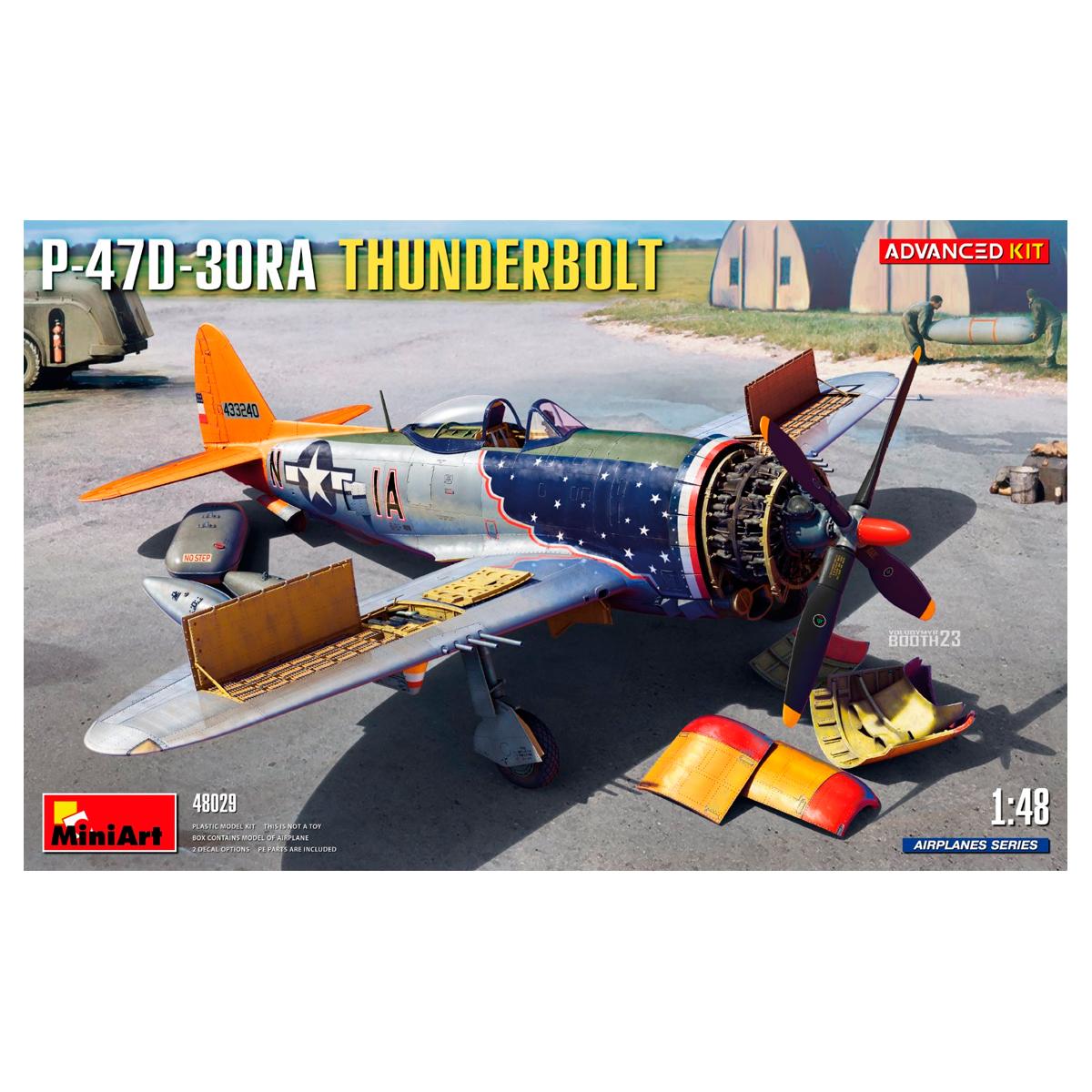 1/48 P-47D-30RA Thunderbolt. Advanced Kit