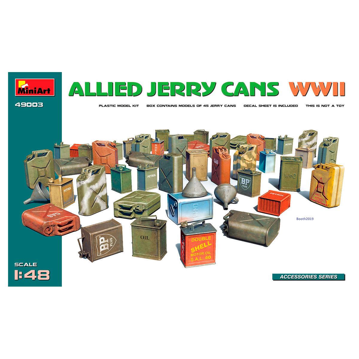 1/48 Allied Jerry Cans  WW2