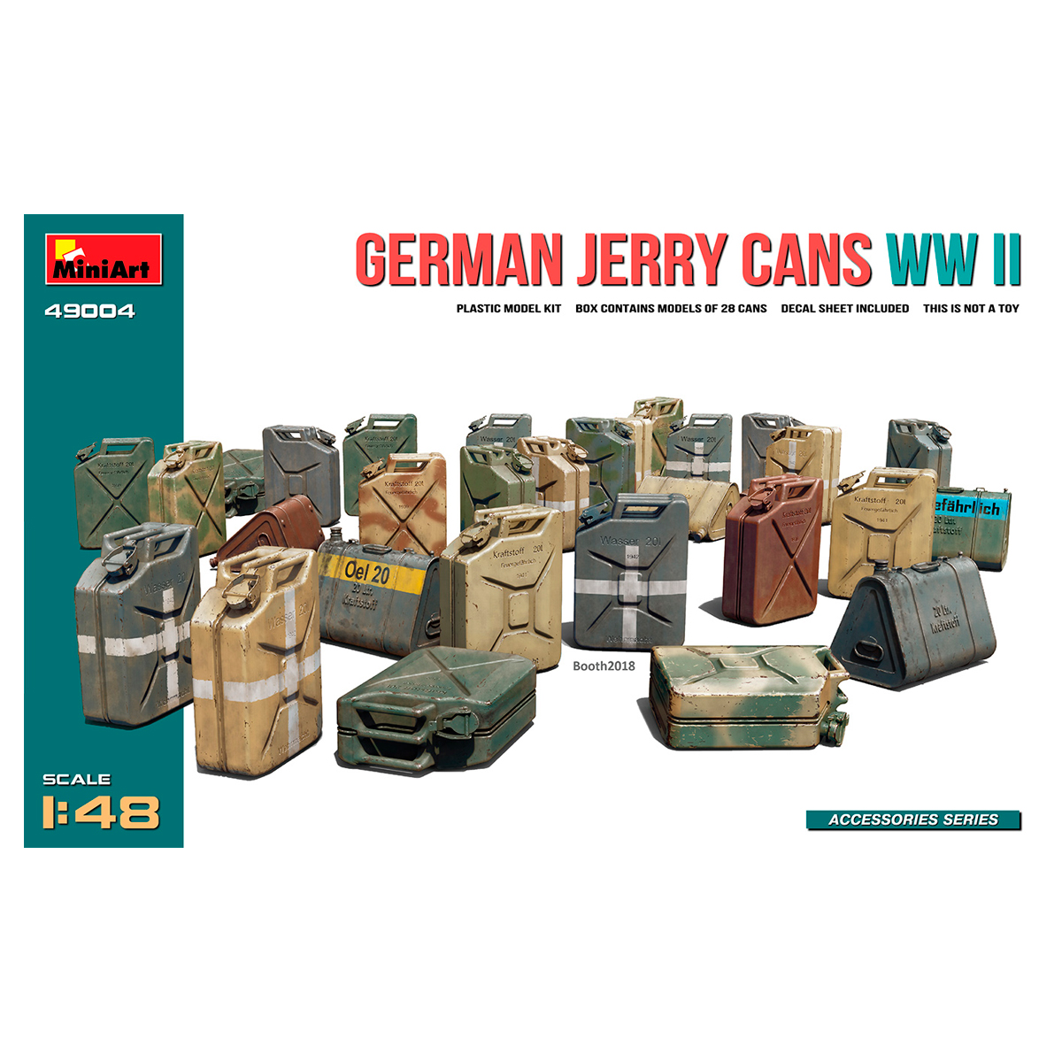 1/48 German Jerry Cans WW2