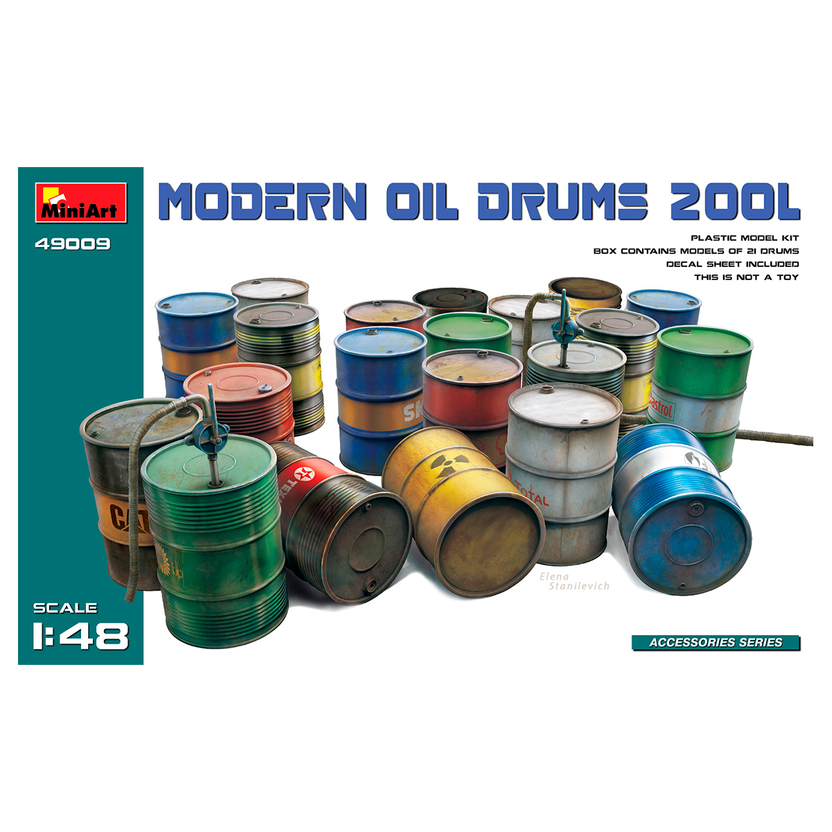 1/48 ‘Modern Oil Drums (200l)