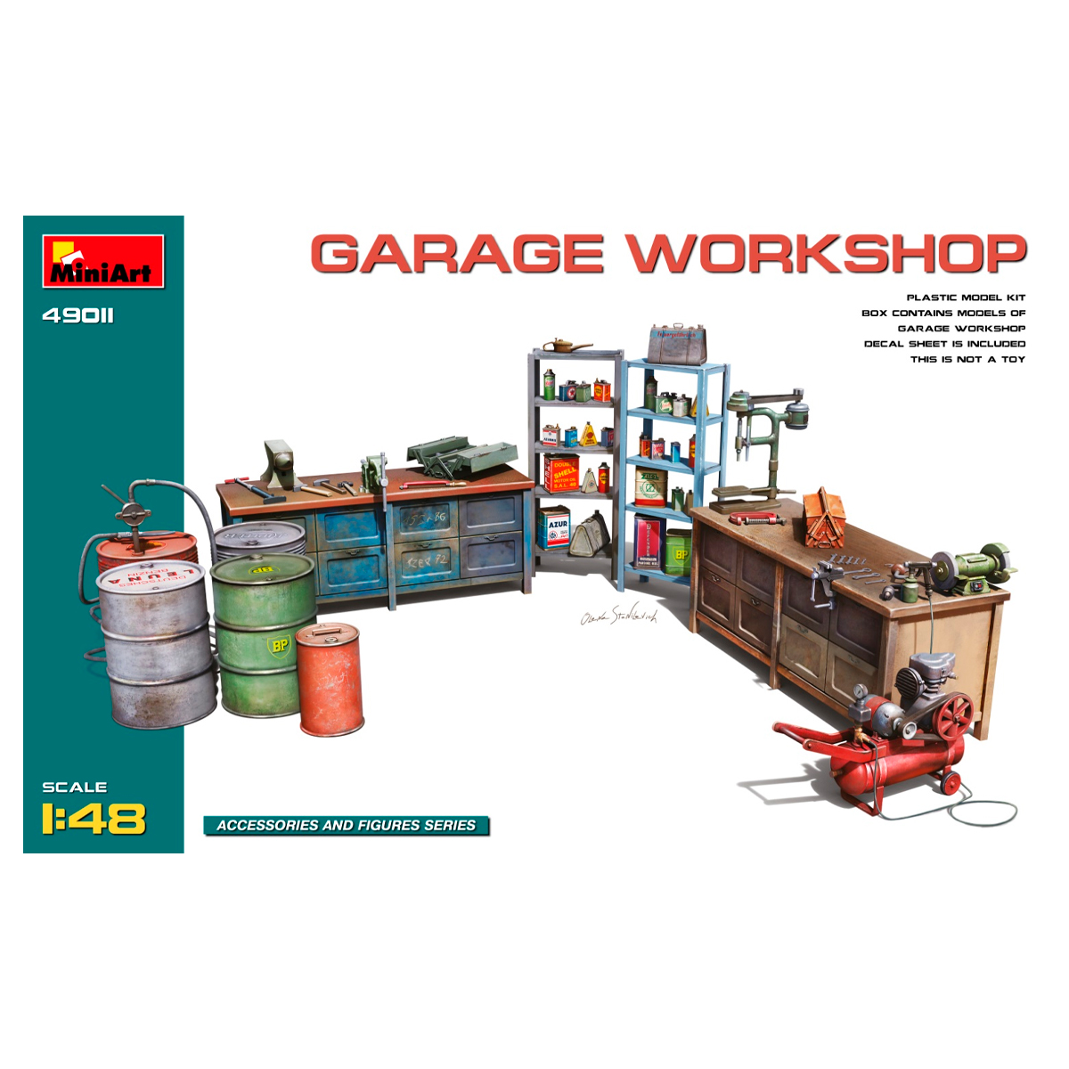 1/48 Garage Workshop