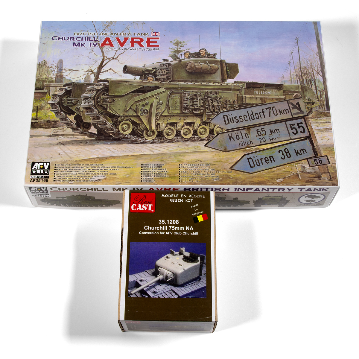 PACK VINTAGE AFV AF35169 with Turret Conversion kit