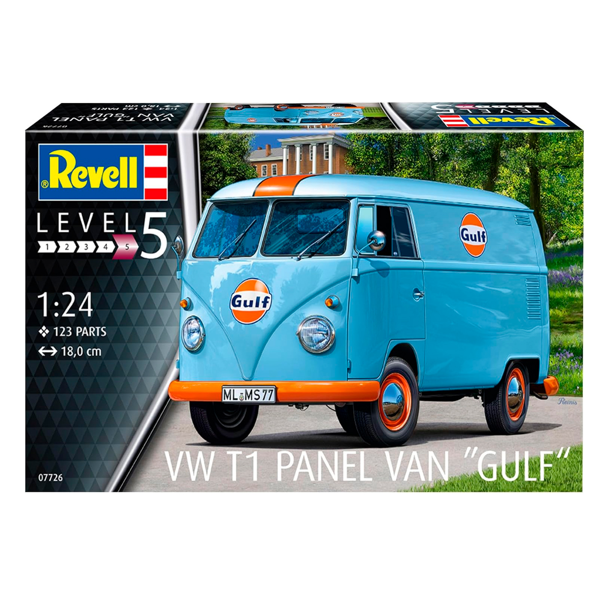 1/24 VW T1 Panel Van Gulf Decor