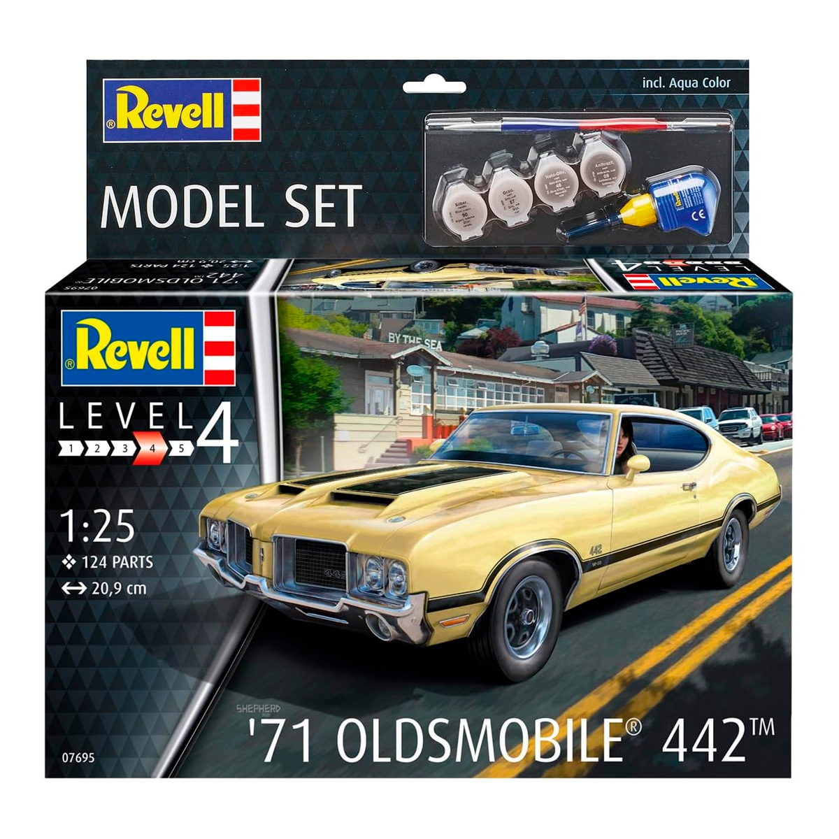 1/25 Model Set ’71 Oldmobile 442 Coupe