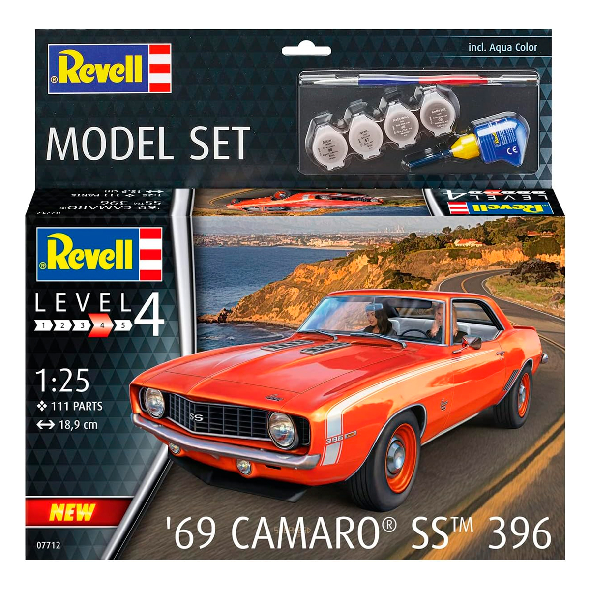 1/25 Model Set ’69 Camaro SS