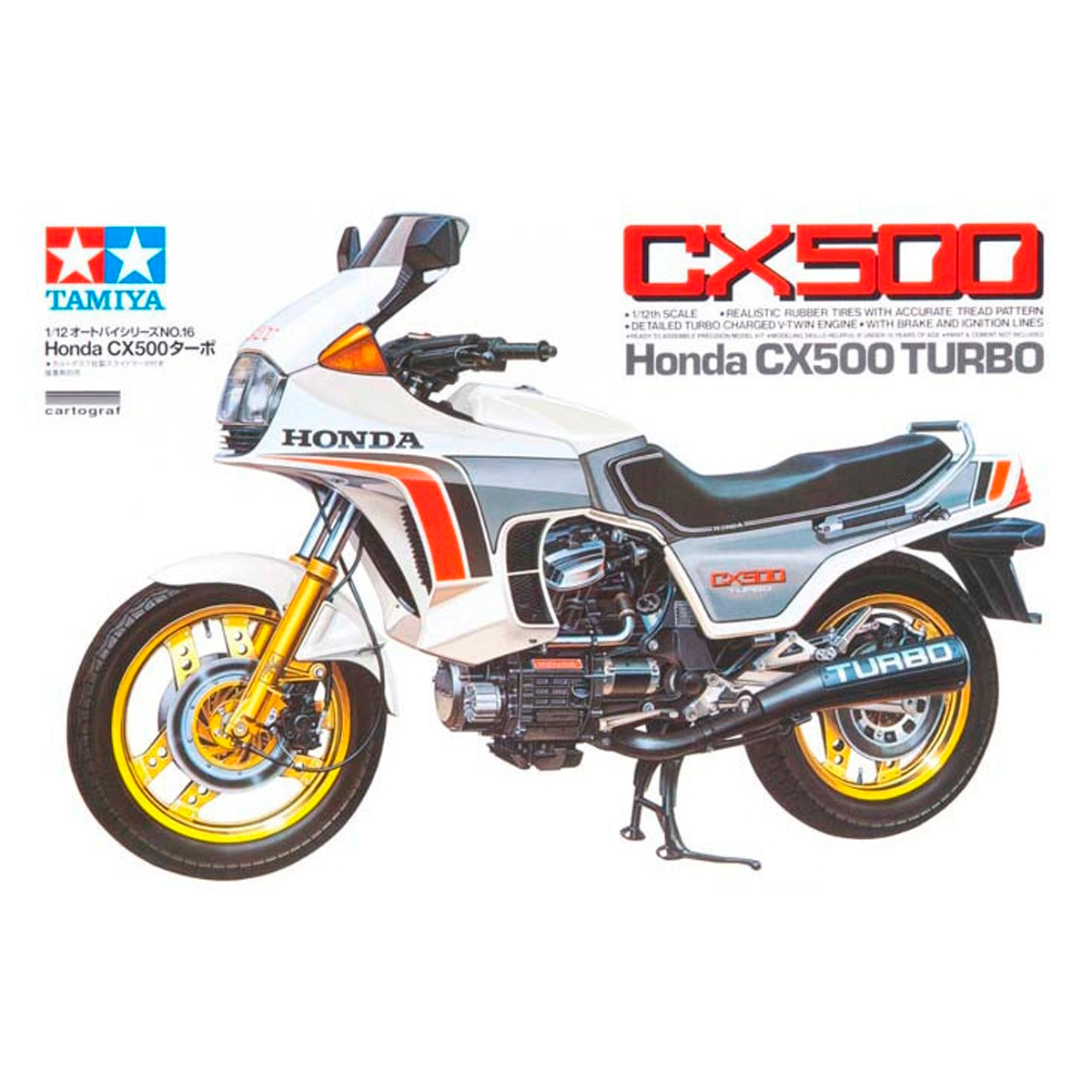 1/12 Honda Cx500 Turbo Kit