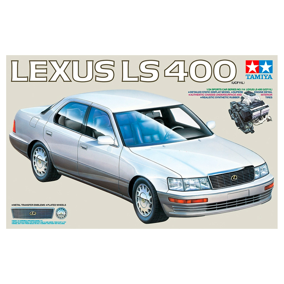 1/24 Lexus LS 400 (UCF11L)