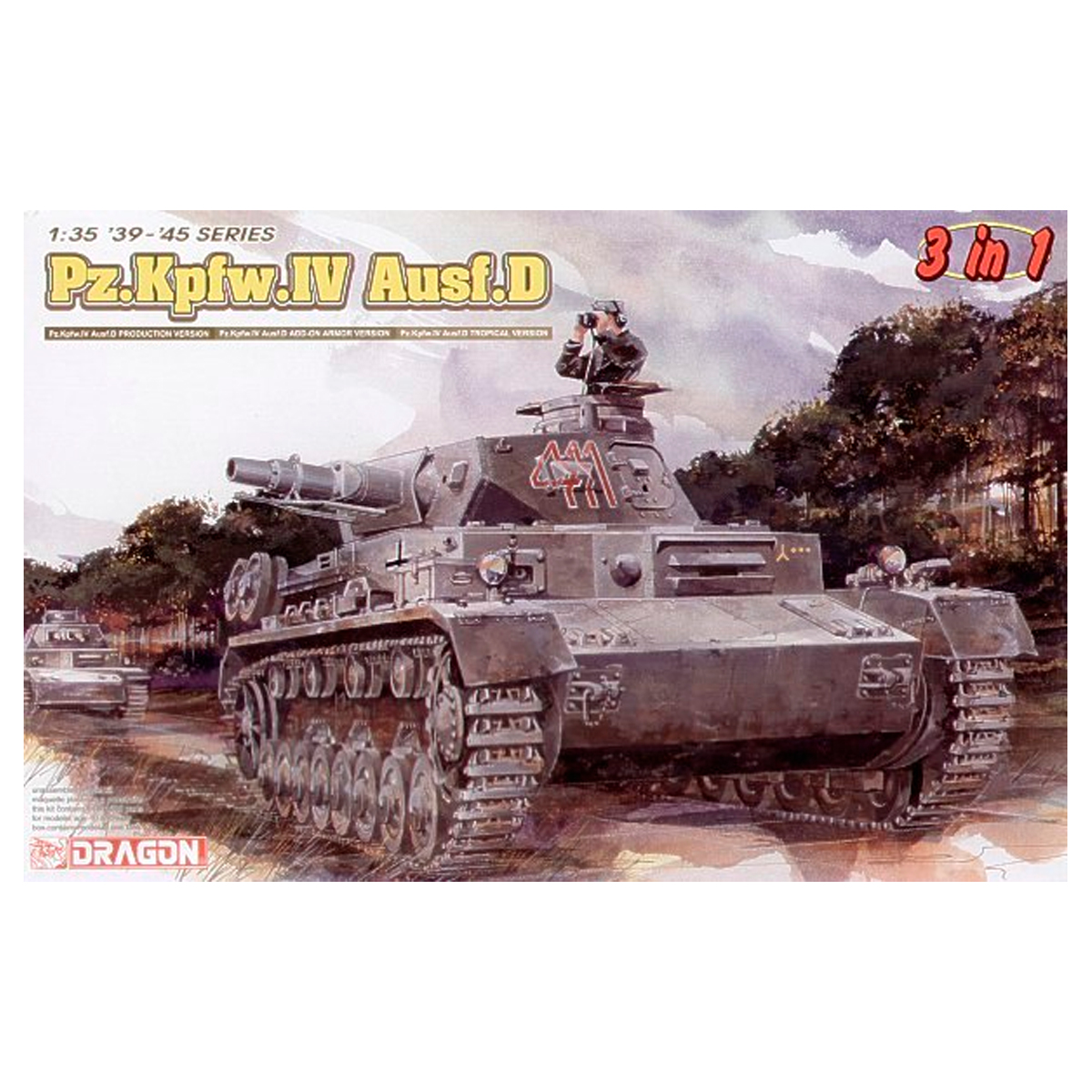 DRAGON 1/35 Pz.Kpfw.IV Ausf. D