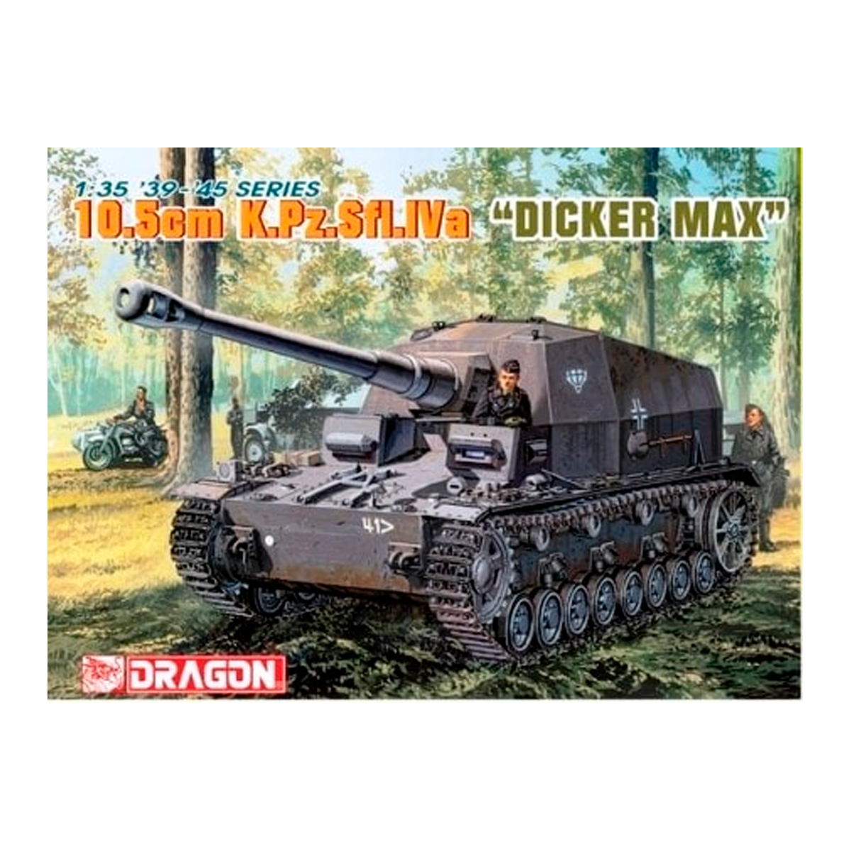 DRAGON 1/35 10.5cm K.Pz.Sfl.IVa “DICKER MAX”