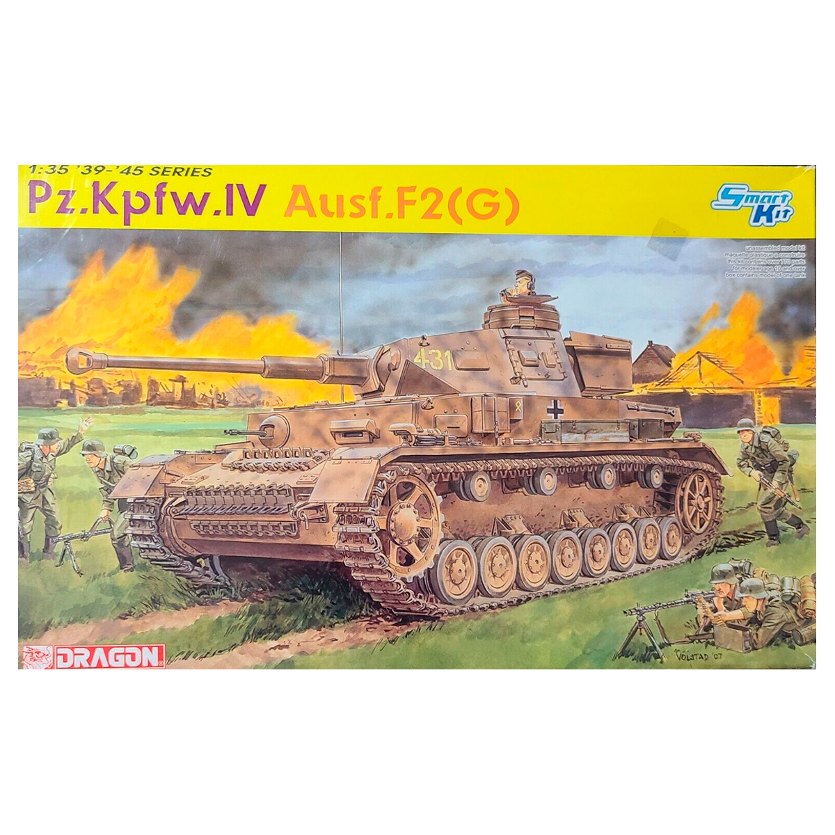 DRAGON 1/35 Pz.Kpfw.IV Ausf.F2(G)