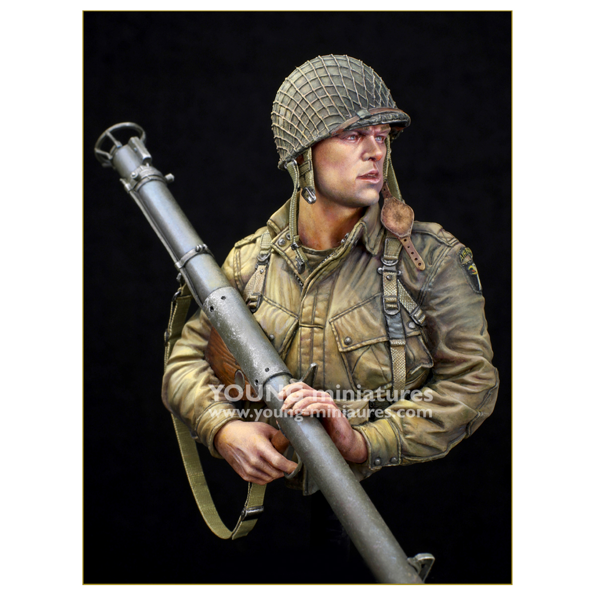 US 101st Airborne Carentan 1944 with M1A1 Bazooka 1/10