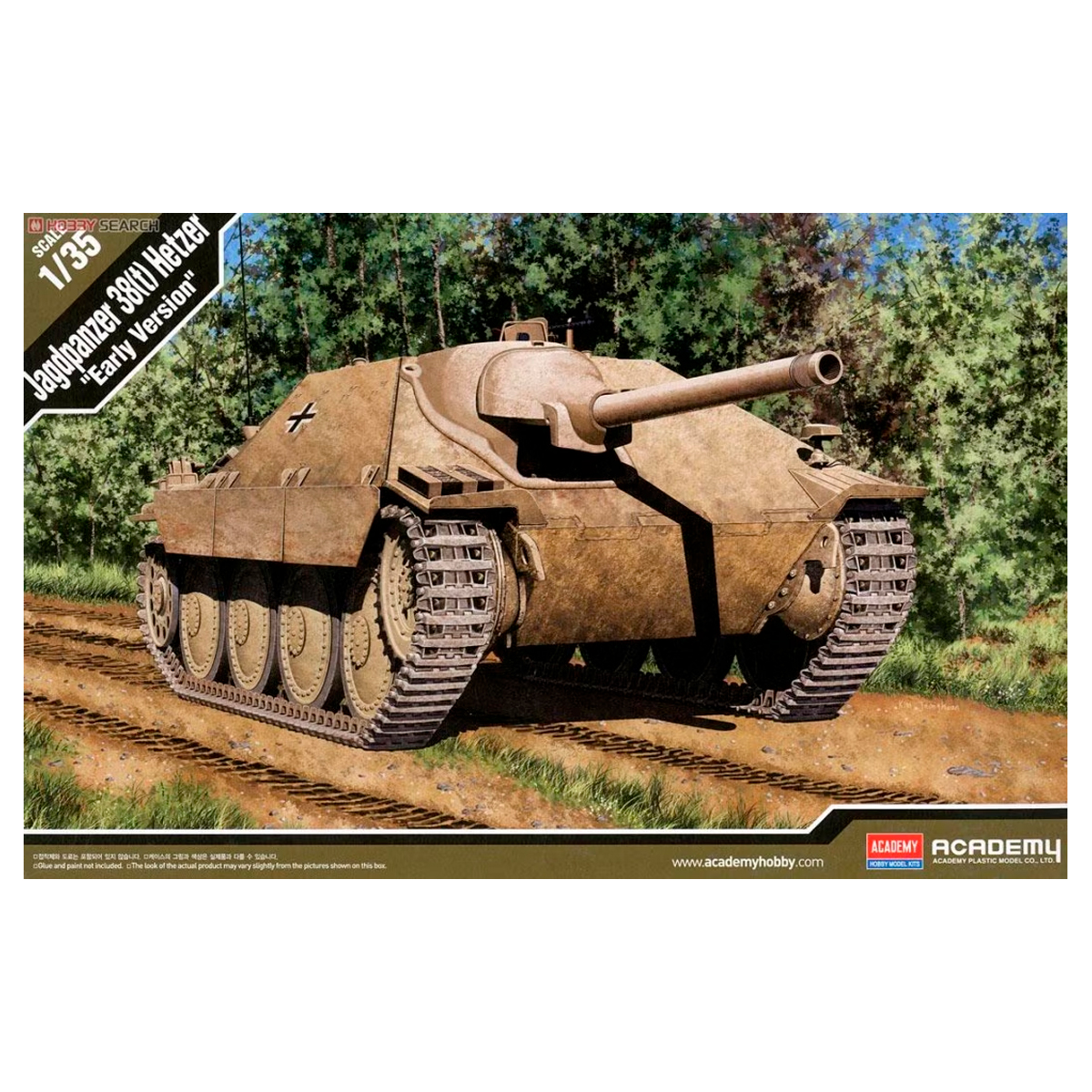 Jagdpanzer 38(t) Hetzer “Early Version” 1/35