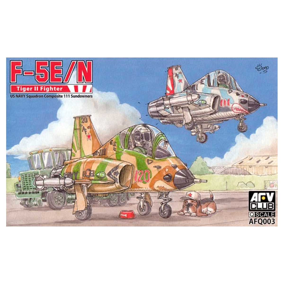 F-5E/N Tiger II VFC-111 Sundowners Egg Plane (1/egg)