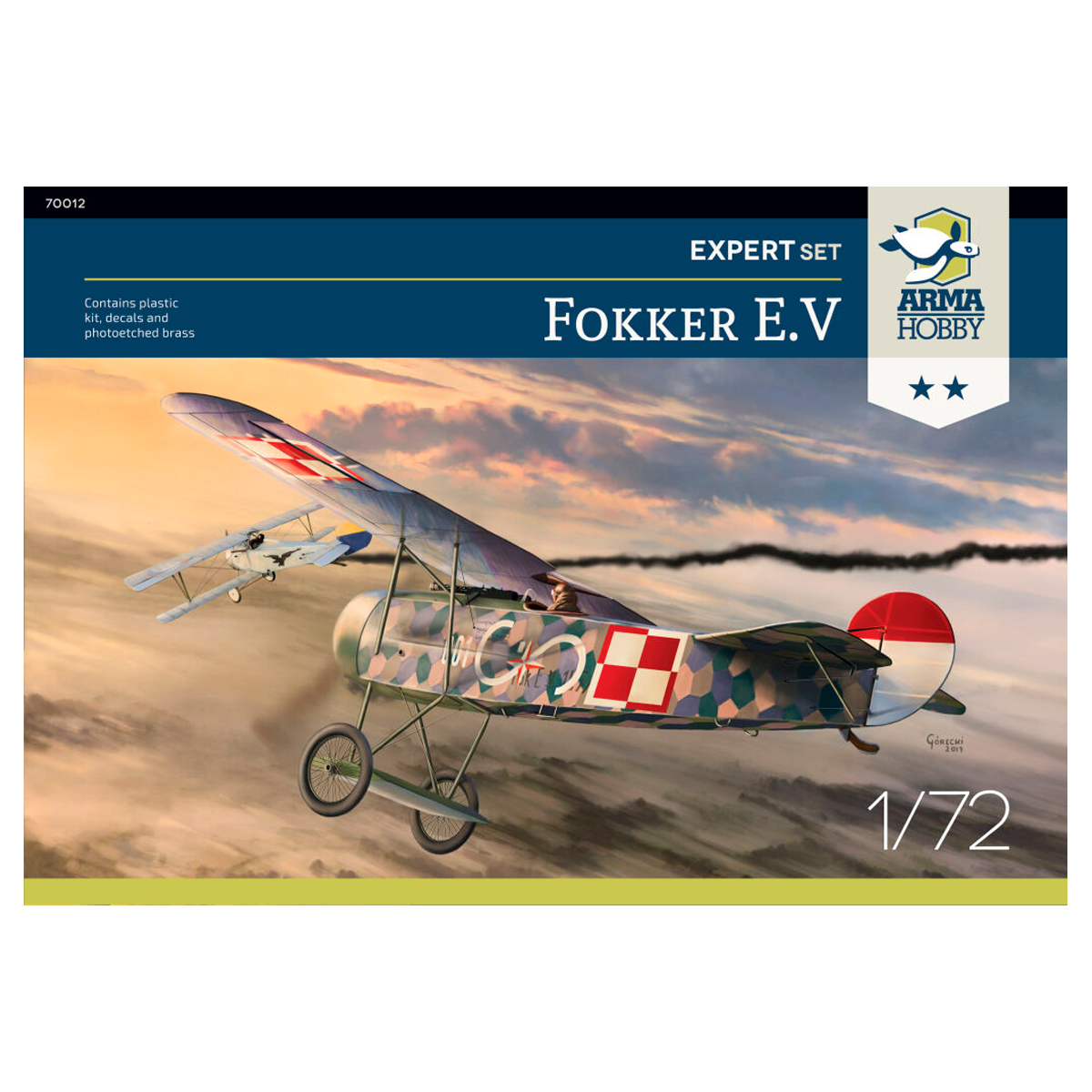 Fokker E.V Expert Set 1/72