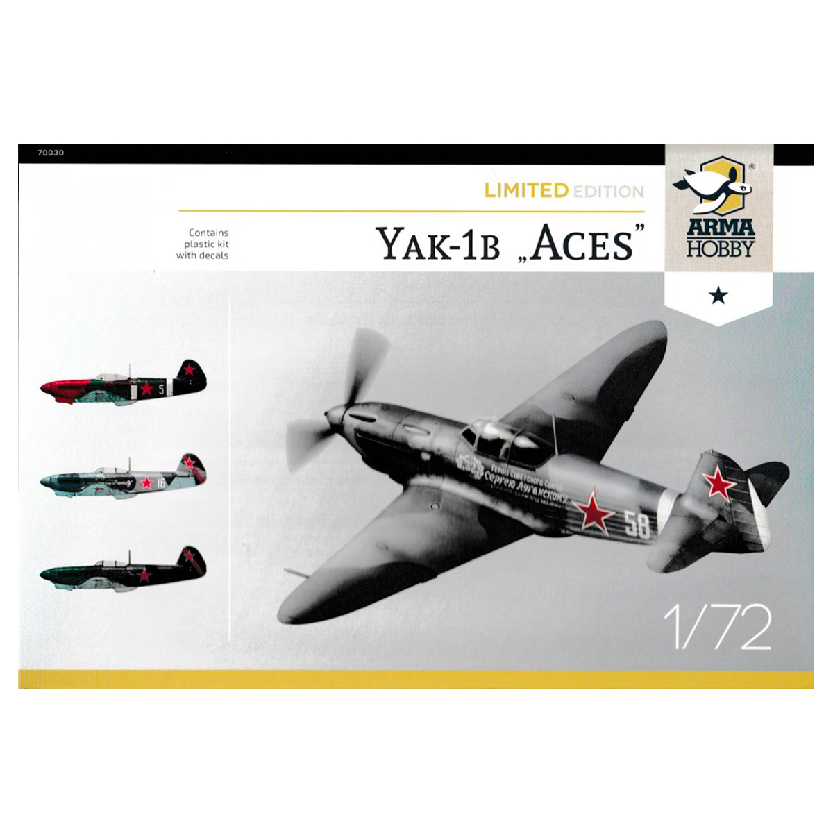 Yak-1b “Aces” Limited Edition 1/72