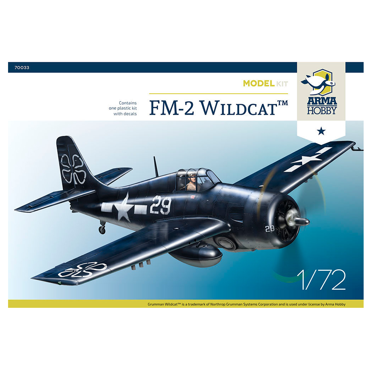 FM-2 Wildcat™ Model Kit 1/72