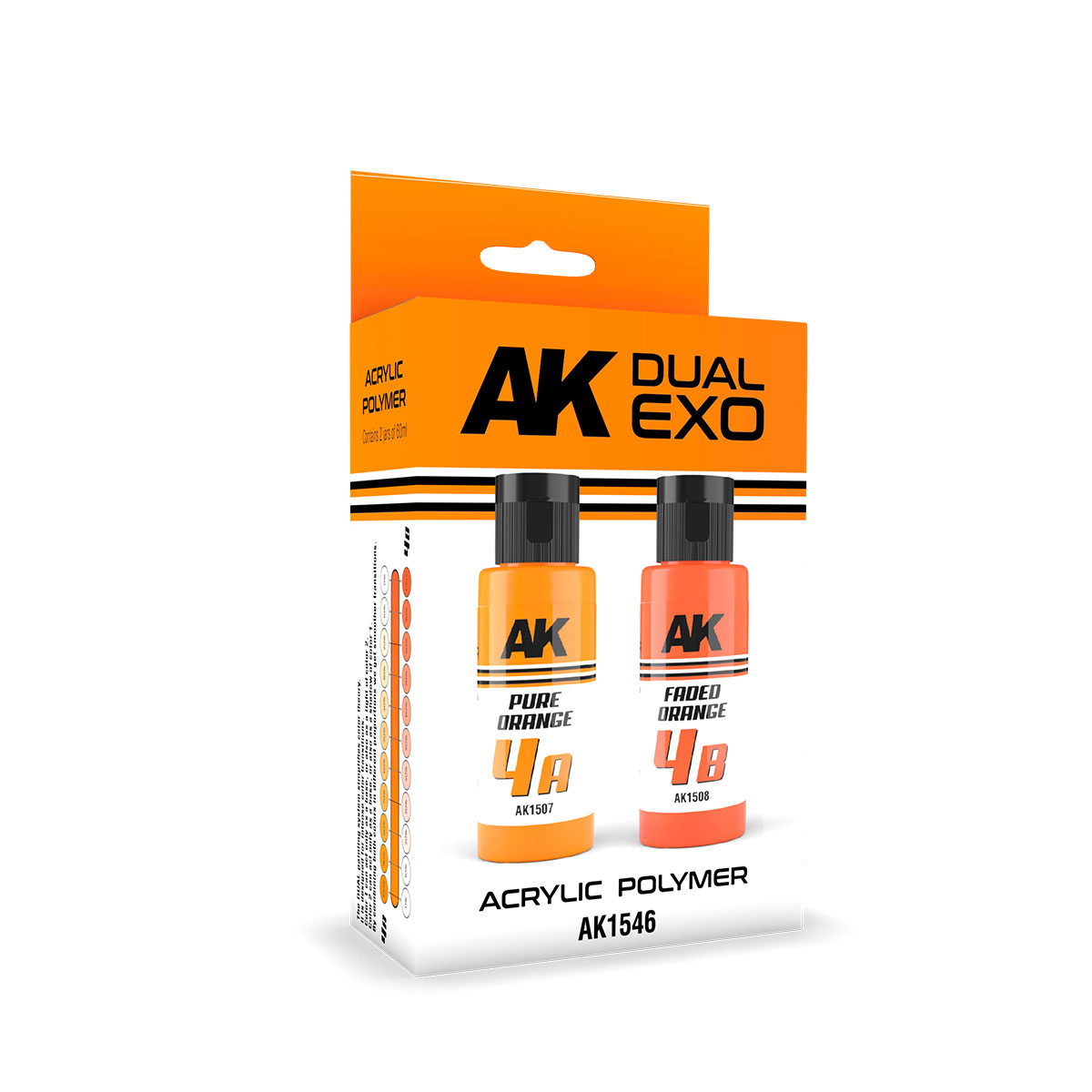 DUAL EXO SET 4 – 4A PURE ORANGE & 4B FADED ORANGE