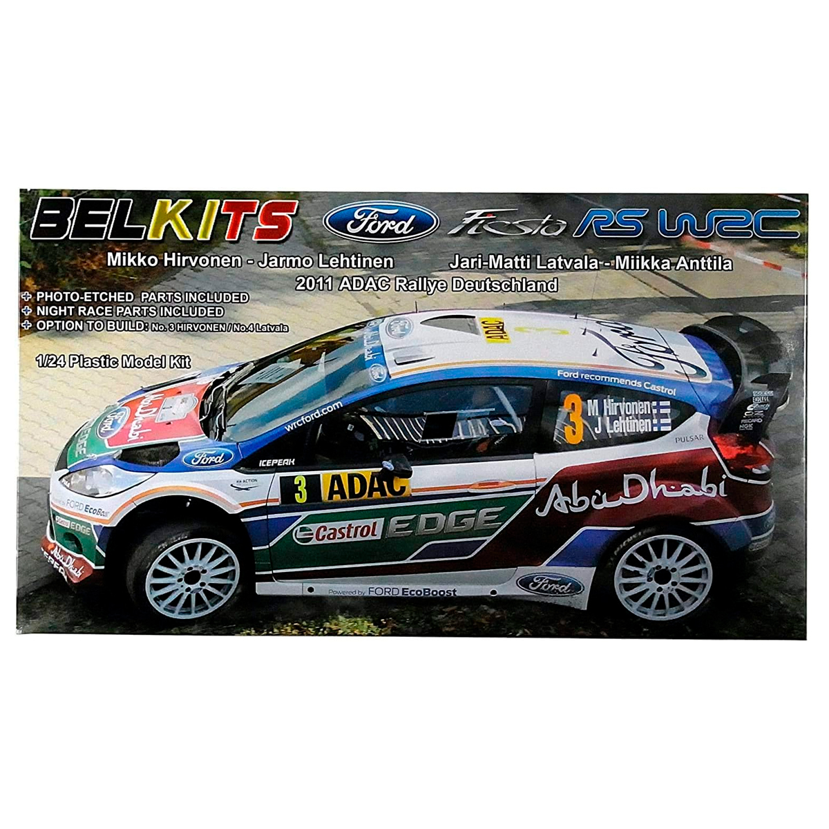 Ford Fiesta RS WRC 2011 ADAC Rallye Deutschland 1/24