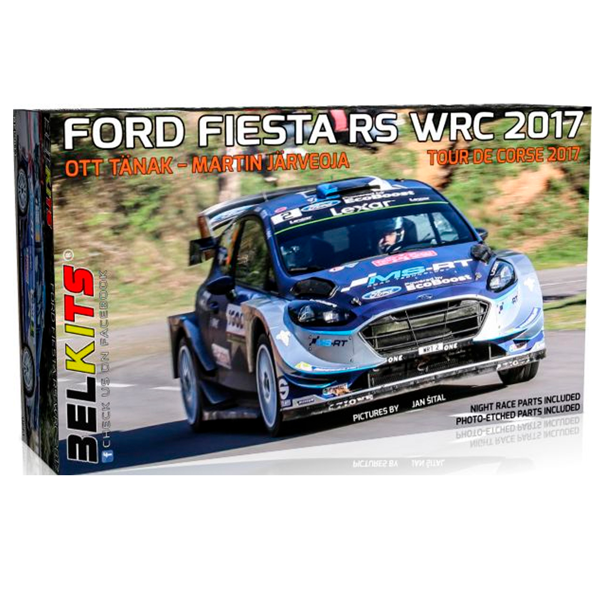 Ford Fiesta RS WRC 2017 Tour de Corse 2017 1/24