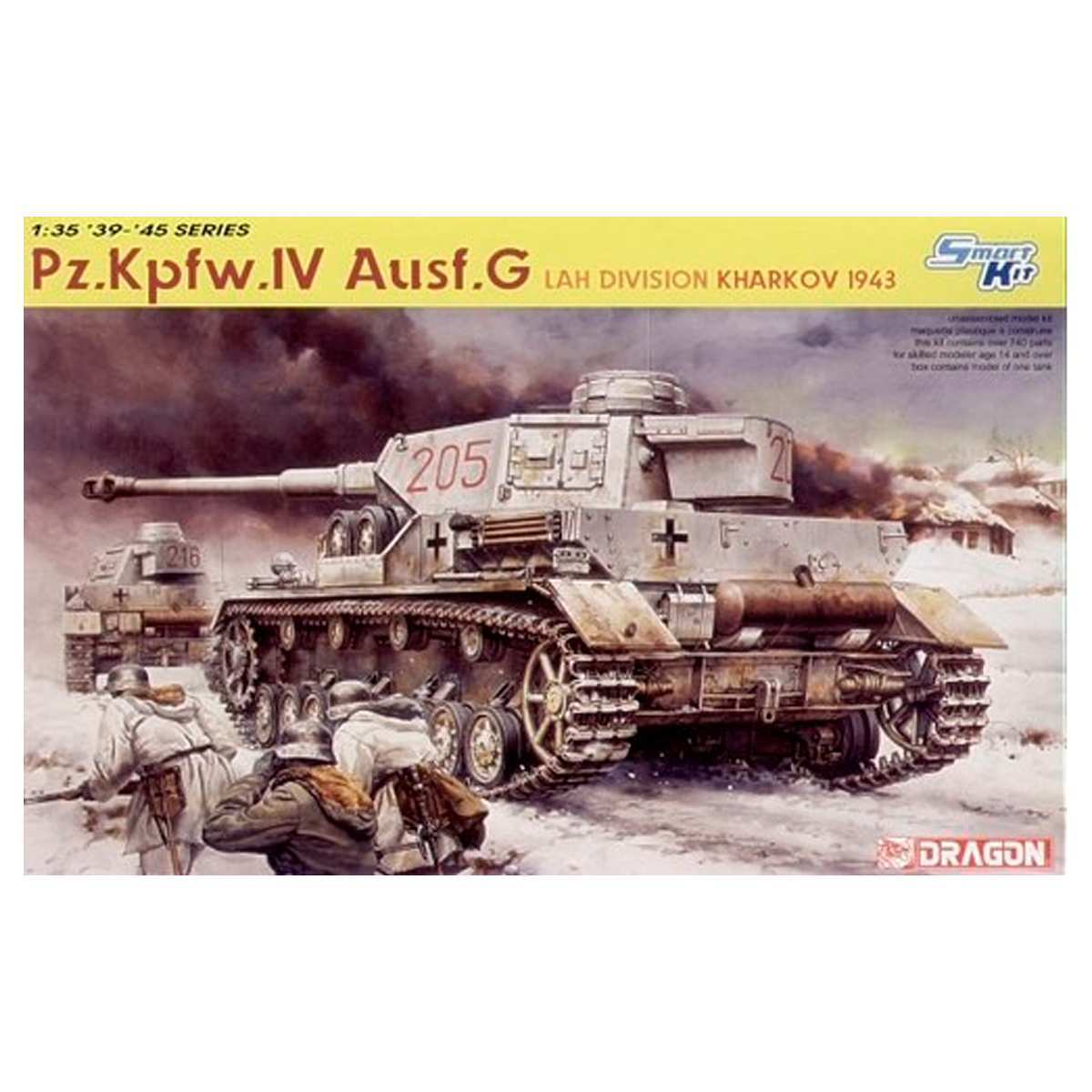 1/35 Pz.Kpfw. IV Ausf. G LAH Division Kharkov 1943