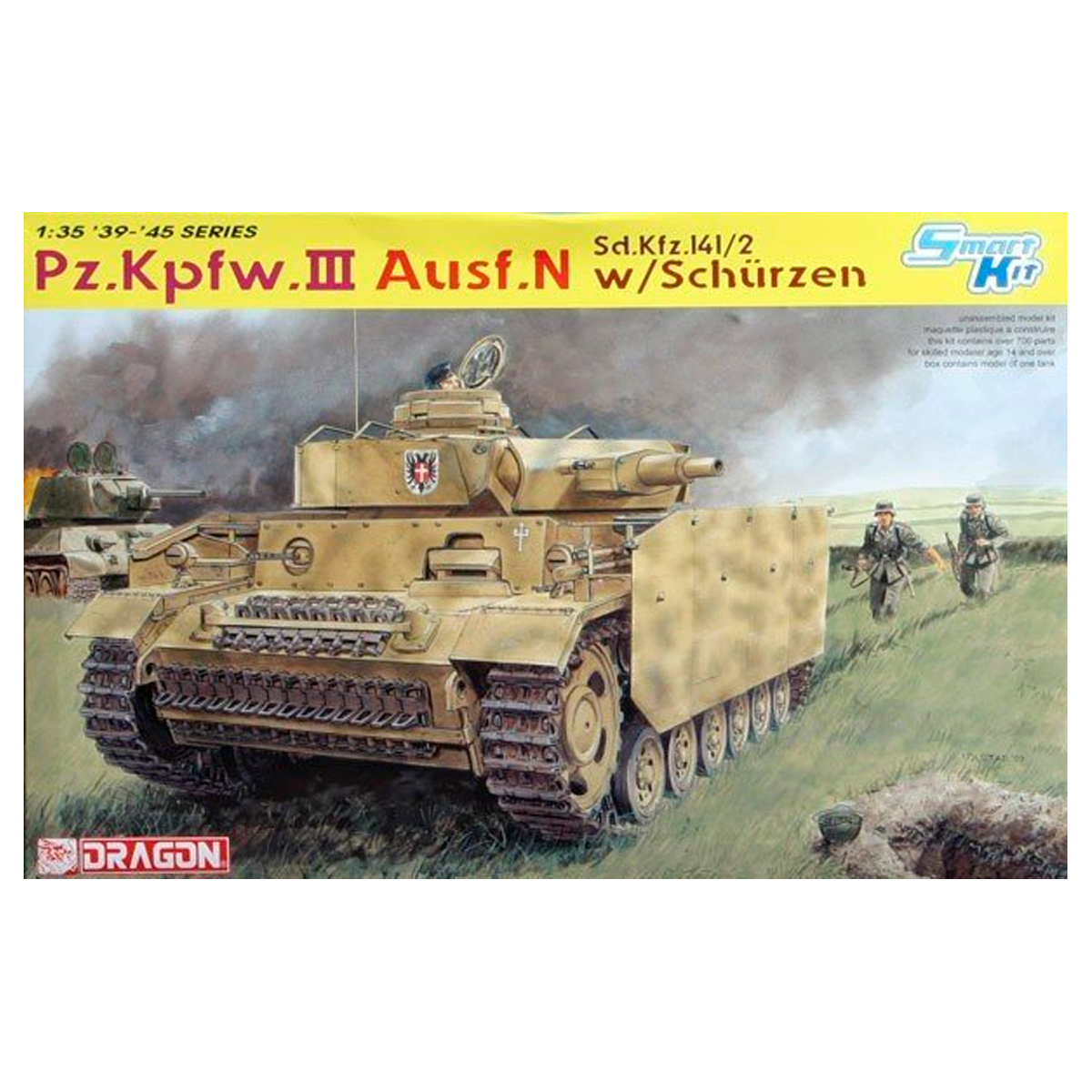 1/35 Pz.Kpfw.III Ausf.N Sd.Kfz.141/2 w/Schürzen