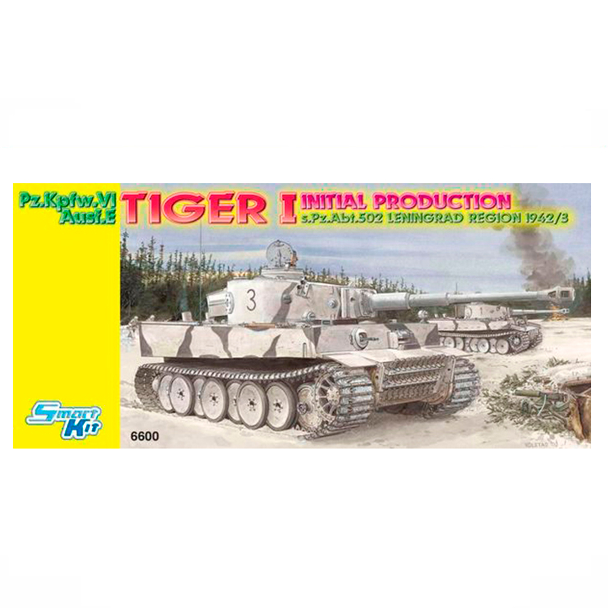 1/35 Pz.Kpfw. VI Ausf. E Tiger I Initial Production s.Pz.Abt. 502 Leningrad Region 1942/3