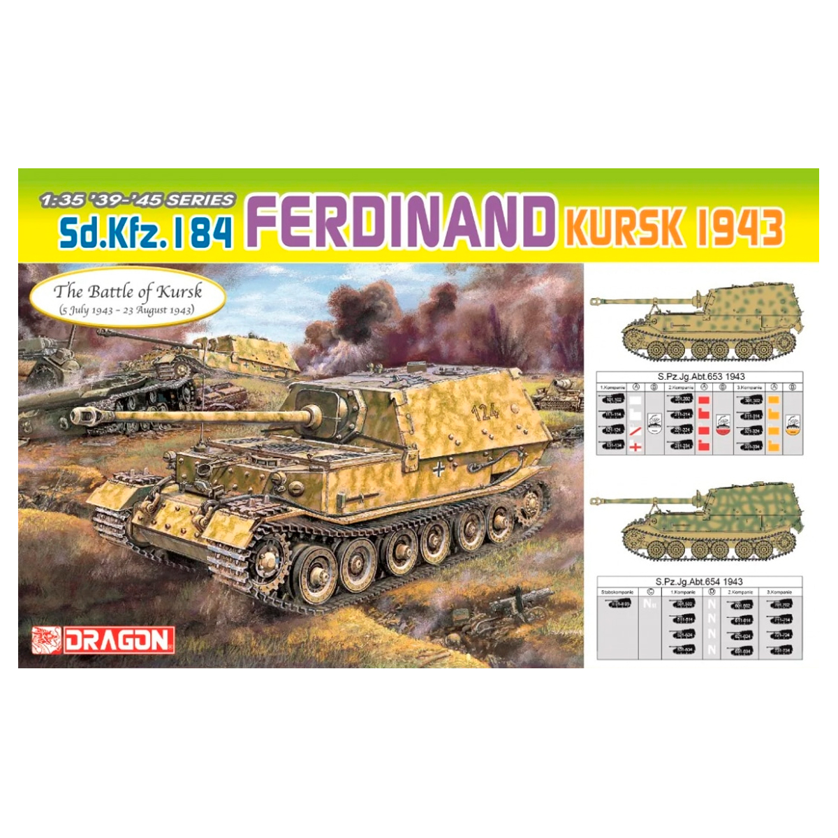 1/35 Sd.Kfz.184 Ferdinand (the Battle of Kursk)