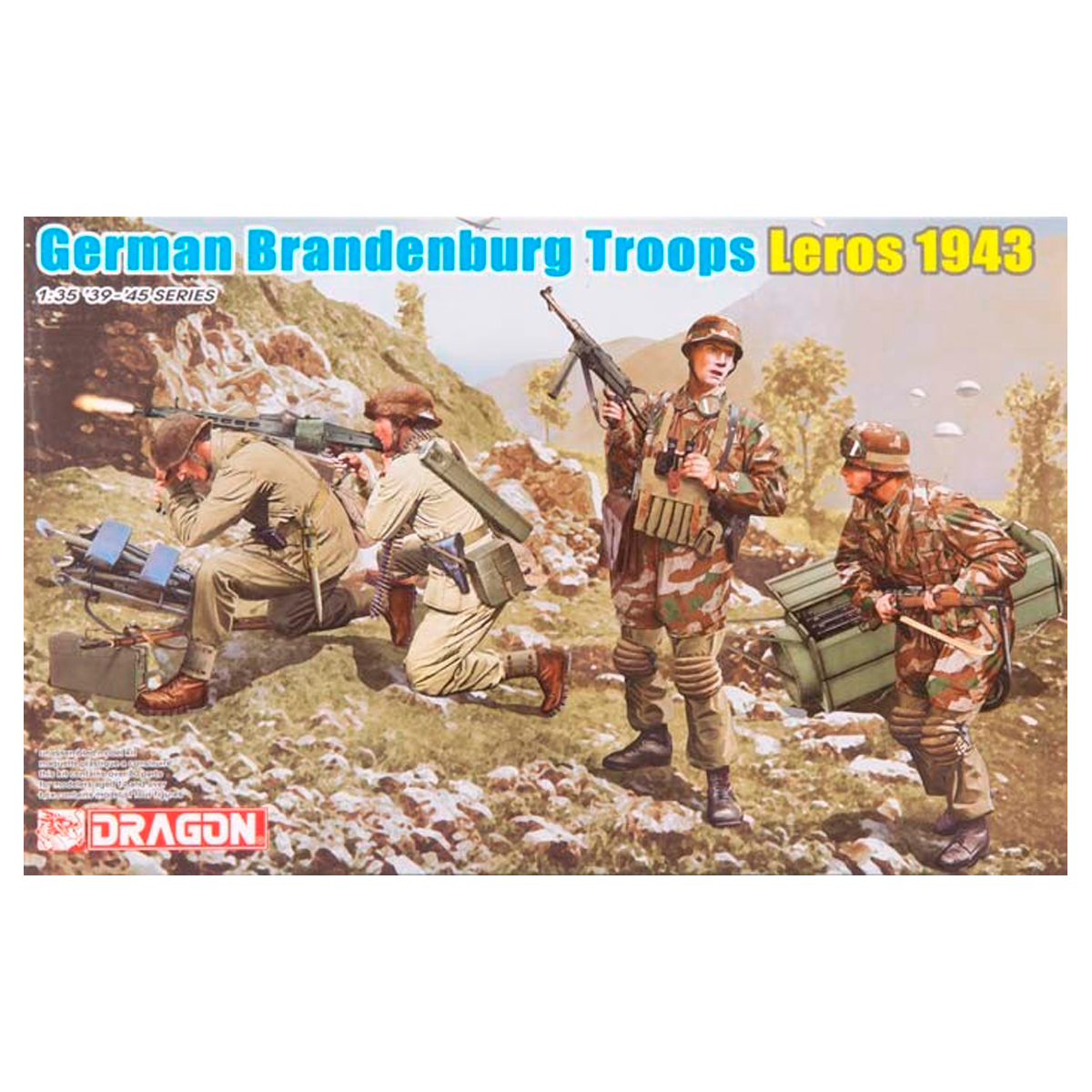 1/35 German Brandenburg Troops, Leros 1943