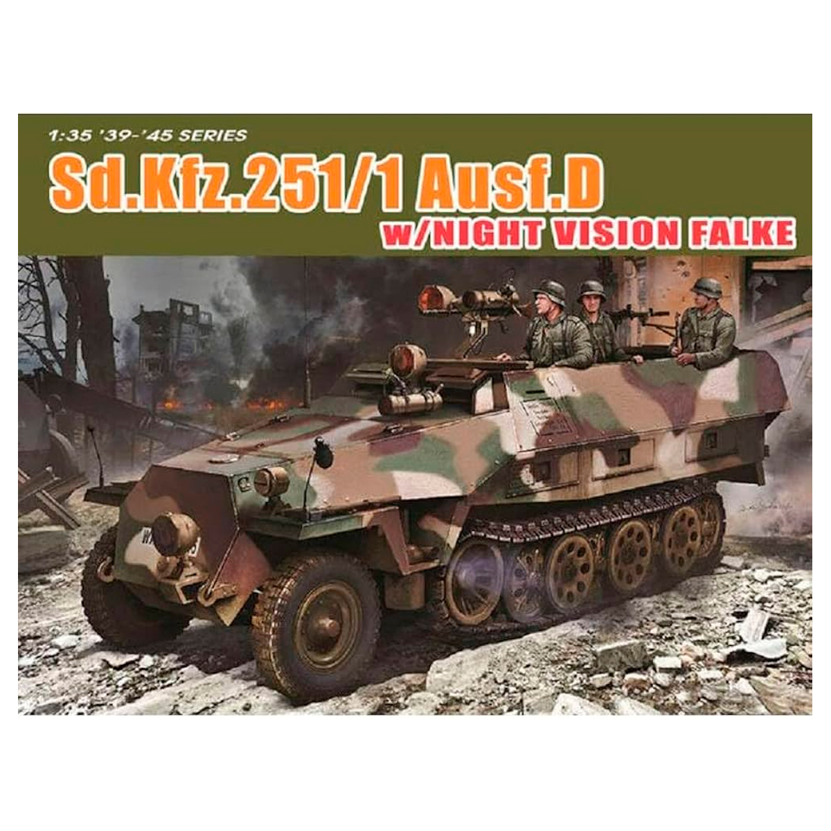 1/35 Sd.Kfz.251 Ausf.D w/Night Vision Falke