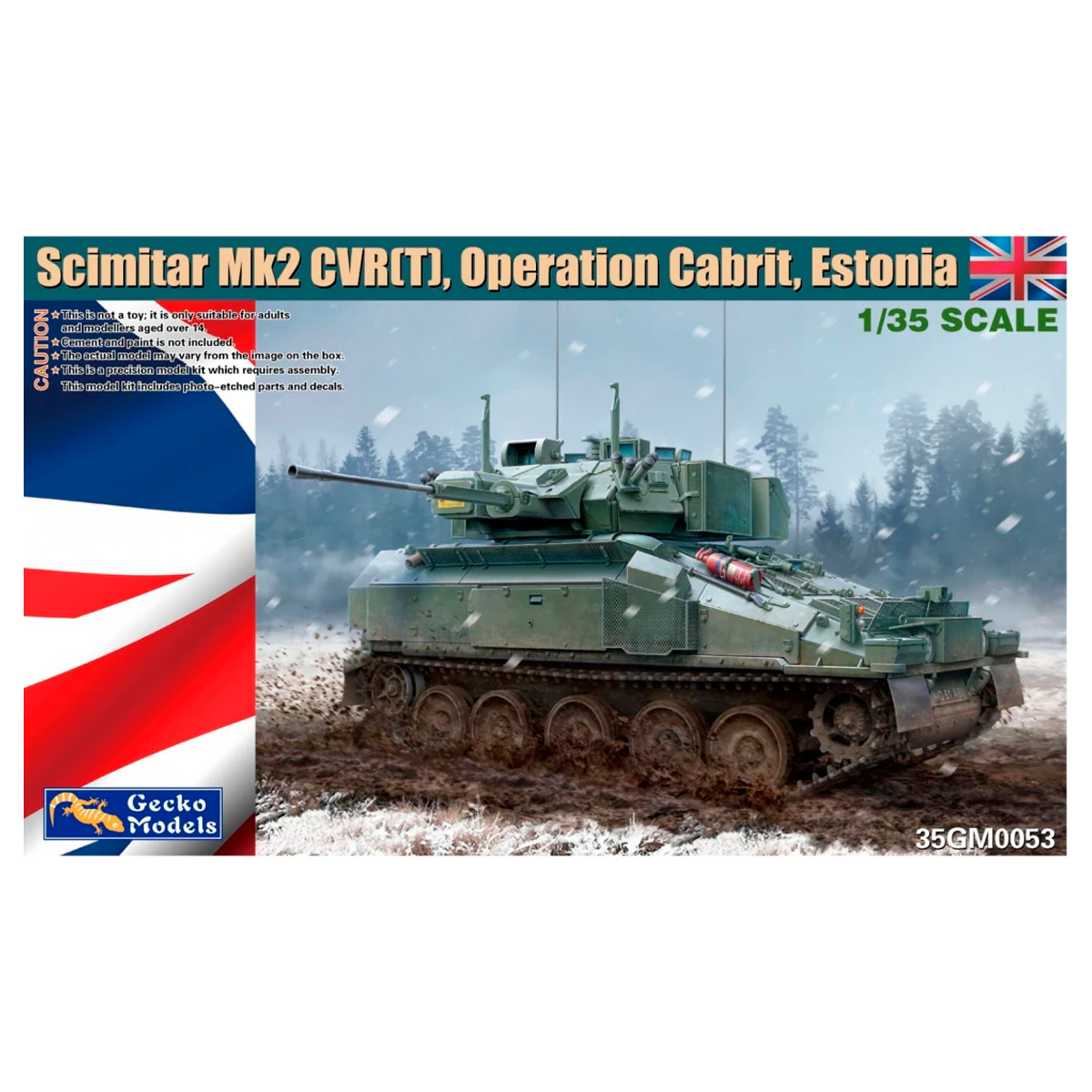 1/35 Scimitar Mk2 CVR(T),Operation Cabrit, Estonia