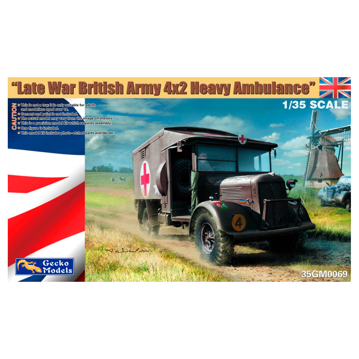 1/35 Late War British Army 4×2 Heavy Ambulance