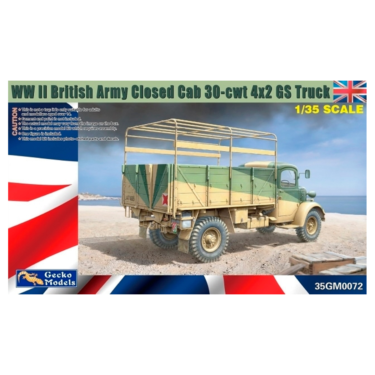 1/35 WWII British Army Closed Cab 30-cwt 4×2 GS Truck