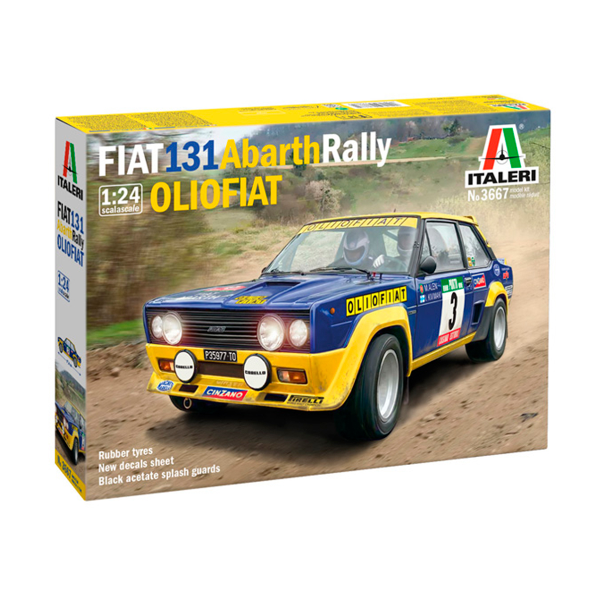 1/24 Fiat 131 Abarth Rally Olio Fiat